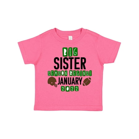Inktastic Big Sister Season Begins January 2022 Gift Toddler Toddler Girl T-Shirt
Inktastic Big Sister Season Begins January 2022 Gift Toddler Toddler Girl T-Shirt