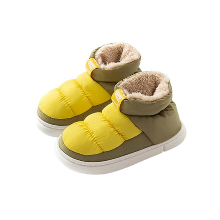 Daeful Unisex Non-slip Elastic House Shoes Indoor Lightweight Warn Shoe Winter Comfort Fuzzy Bright Yellow 7-7.5
Daeful Unisex Non-slip Elastic House Shoes Indoor Lightweight Warn Shoe Winter Comfort Fuzzy Bright Yellow 7-7.5