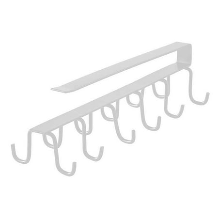 Lamuusaa Kitchen Hook Rack Wall-Mounted Large Capacity Iron Storage Rack for Rags Cups Spoons Black/White
Lamuusaa Kitchen Hook Rack Wall-Mounted Large Capacity Iron Storage Rack for Rags Cups Spoons Black/White