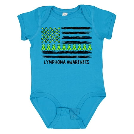 Inktastic Lymphoma Awareness Lime Ribbons and Flag Gift Baby Boy or Baby Girl Bodysuit
Inktastic Lymphoma Awareness Lime Ribbons and Flag Gift Baby Boy or Baby Girl Bodysuit