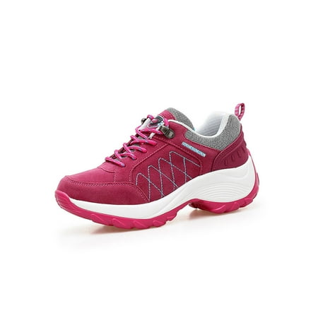 UKAP Ladies Sneakers Lace Up Trainers Sports Athletic Shoes Comfort Walking Shoe Womens Platform Non-Slip Rose Red 5
UKAP Ladies Sneakers Lace Up Trainers Sports Athletic Shoes Comfort Walking Shoe Womens Platform Non-Slip Rose Red 5
