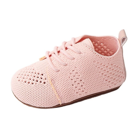 Girls Boys Shoes Single Shoes First Walkers Shoes Toddler Soft Bottom Breathable Lace Up Mesh Sports Shoes
Girls Boys Shoes Single Shoes First Walkers Shoes Toddler Soft Bottom Breathable Lace Up Mesh Sports Shoes