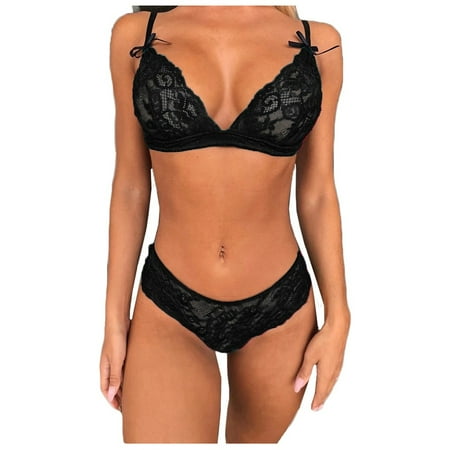 Strapless Bras for Women Maternity Bra New Women Lace Lingerie V Neck Bow Wireless Bra Thong Set Underwear Sleepwear Tank Tops with Built In Bras Womens Underwear New Arrival Black S
Strapless Bras for Women Maternity Bra New Women Lace Lingerie V Neck Bow Wireless Bra Thong Set Underwear Sleepwear Tank Tops with Built In Bras Womens Underwear New Arrival Black S