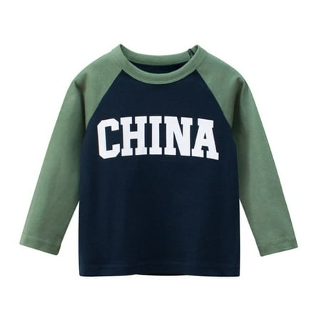 URMAGIC Toddler Boy Long Sleeve Round Neck Hoodie Kids Cotton Letter Cartoon Print Sports Shirt Comfort T-shirt
URMAGIC Toddler Boy Long Sleeve Round Neck Hoodie Kids Cotton Letter Cartoon Print Sports Shirt Comfort T-shirt