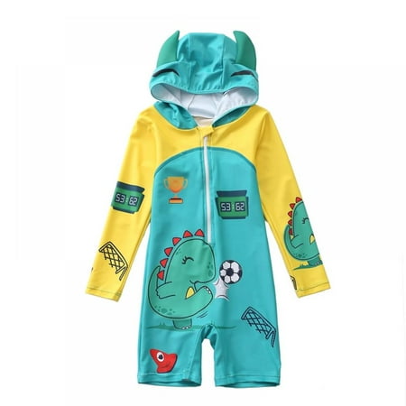 Gyratedream Kid One Piece Rash Guard Hoodie Swimsuit Boy Water Sport Long Sleeve Swimsuit UPF 50+ Sun Protection Bathing Suits
Gyratedream Kid One Piece Rash Guard Hoodie Swimsuit Boy Water Sport Long Sleeve Swimsuit UPF 50+ Sun Protection Bathing Suits