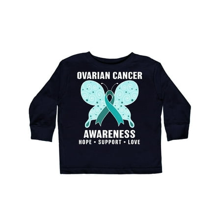 Inktastic Ovarian Cancer Awareness Hope Support and Love Gift Toddler Boy or Toddler Girl Long Sleeve T-Shirt
Inktastic Ovarian Cancer Awareness Hope Support and Love Gift Toddler Boy or Toddler Girl Long Sleeve T-Shirt