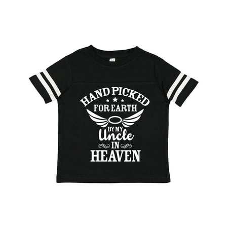 Inktastic Handpicked for Earth by My Uncle in Heaven with Angel Wings Gift Toddler Boy or Toddler Girl T-Shirt
Inktastic Handpicked for Earth by My Uncle in Heaven with Angel Wings Gift Toddler Boy or Toddler Girl T-Shirt