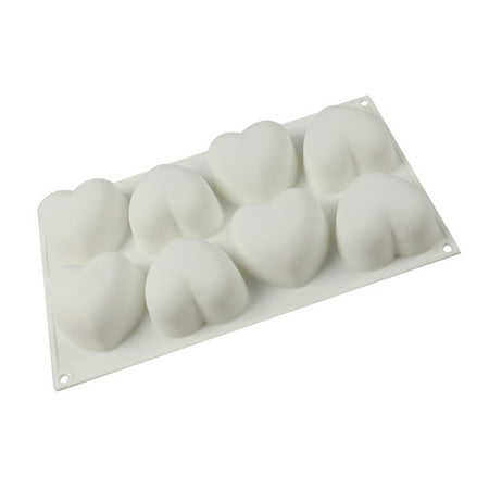 Tssuoun Silicone Baking Mold Valentine s Day Dessert Modeling Tools Candy Multi-slot Decorating Accessories Heart Shaped Chocolate Molds White
Tssuoun Silicone Baking Mold Valentine s Day Dessert Modeling Tools Candy Multi-slot Decorating Accessories Heart Shaped Chocolate Molds White