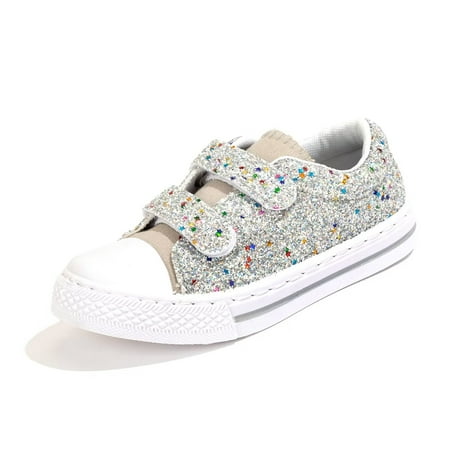 Boys Girls Canvas Shoes for Kids Easy Fasten Sneaker Shoes Girls Glitters Pumps Outdoor Casual Shoes Size 10 Toddler
Boys Girls Canvas Shoes for Kids Easy Fasten Sneaker Shoes Girls Glitters Pumps Outdoor Casual Shoes Size 10 Toddler