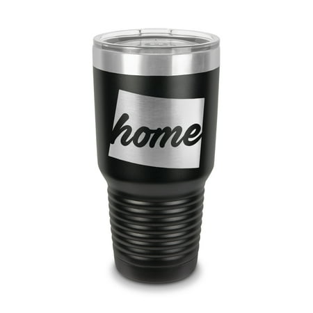 Wyoming Home Tumbler 30 oz - Laser Engraved w/ Clear Lid - Stainless Steel - Vacuum Insulated - Double Walled - Travel Mug - state shaped wy love - Black
Wyoming Home Tumbler 30 oz - Laser Engraved w/ Clear Lid - Stainless Steel - Vacuum Insulated - Double Walled - Travel Mug - state shaped wy love - Black