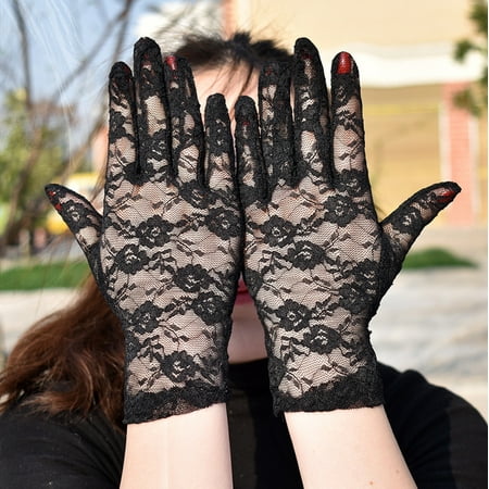 Fjofpr Gloves Outdoor UV-proof riding screen display party household lace breathable gloves Hot
Fjofpr Gloves Outdoor UV-proof riding screen display party household lace breathable gloves Hot