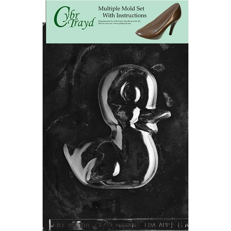 Large Duck Chocolate Candy Mold with Exclusive Cybrtrayd Copyrighted Molding Instructions Pack of 3
Large Duck Chocolate Candy Mold with Exclusive Cybrtrayd Copyrighted Molding Instructions Pack of 3