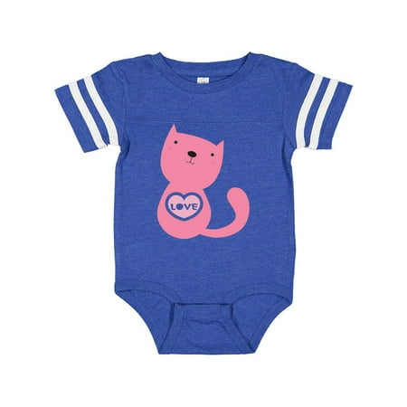 Inktastic Love Cat 2 Gift Baby Boy or Baby Girl Bodysuit