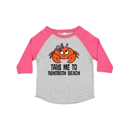 Inktastic Rehoboth Beach Delaware Cute Crab Gift Toddler Boy or Toddler Girl T-Shirt
