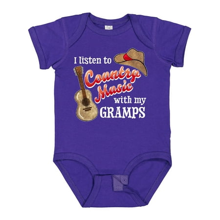 Inktastic I Listen to Country Music with My Gramps Guitar and Hat Gift Baby Boy or Baby Girl Bodysuit
Inktastic I Listen to Country Music with My Gramps Guitar and Hat Gift Baby Boy or Baby Girl Bodysuit