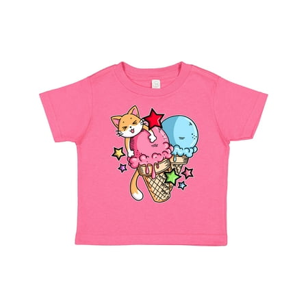 Inktastic Ice Cream Cones with Orange Cat and Stars Gift Toddler Boy or Toddler Girl T-Shirt
Inktastic Ice Cream Cones with Orange Cat and Stars Gift Toddler Boy or Toddler Girl T-Shirt