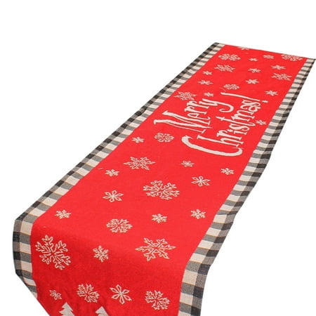 FarDo Table Runner with Tassels Washable Anti-shrink Wear-resistant Heat Insulation Anti-fade Christmas Festival Decor Table Cloth for Dining Table
FarDo Table Runner with Tassels Washable Anti-shrink Wear-resistant Heat Insulation Anti-fade Christmas Festival Decor Table Cloth for Dining Table
