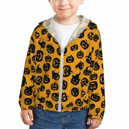 Sun Hoodie for Kids pumpkins print halloween Long Sleeve Swim Fishing Shirts Sun Protection Zip Up Jacket Clothing Athletic Hoodie
Sun Hoodie for Kids pumpkins print halloween Long Sleeve Swim Fishing Shirts Sun Protection Zip Up Jacket Clothing Athletic Hoodie
