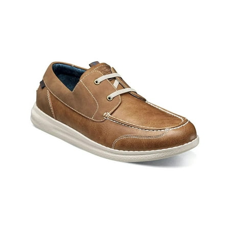 Nunn Bush Brewski Moc Toe Boat Shoe Lightweight Comfort Tan Multi 85025-238
