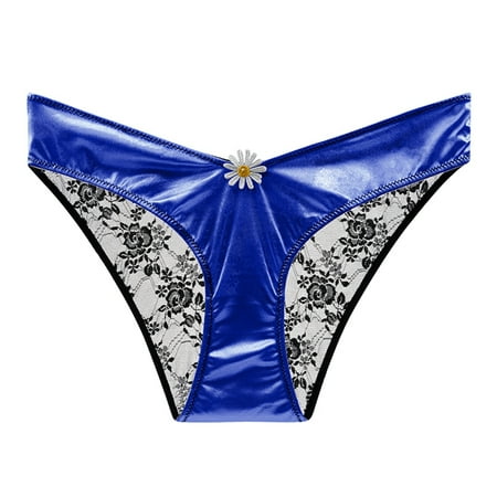 DENGDENG Women s Floral Underwear G-String Sexy Thongs for Women Seamless Low Waist Panties 
DENGDENG Women s Floral Underwear G-String Sexy Thongs for Women Seamless Low Waist Panties