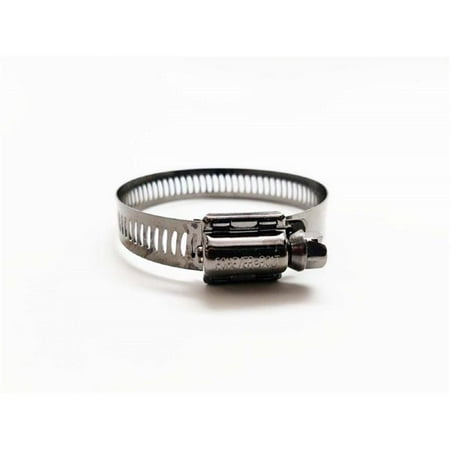 1-0.31 in. to 2.25 in. SAE 28 Black Hose Clamp Stainless Steel Band