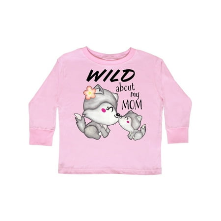 Inktastic Wild About my Mom- mother and baby wolves Gift Toddler Boy or Toddler Girl Long Sleeve T-Shirt
Inktastic Wild About my Mom- mother and baby wolves Gift Toddler Boy or Toddler Girl Long Sleeve T-Shirt