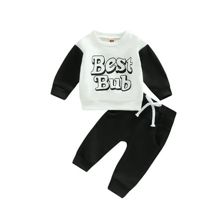 Toddler Boys Baby Spring Fall Clothes Letter Print Long Sleeve Sweatshirt and Drawstring Pants Sets
Toddler Boys Baby Spring Fall Clothes Letter Print Long Sleeve Sweatshirt and Drawstring Pants Sets