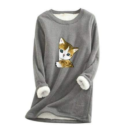 HAPIMO Sales Women s Nightgowns Sleepwear Padded Fleece Long Sleeve Shirts Graphic Print Plush Warm Comfy Night Dress Loungewear Tops Dark Gray XXL
HAPIMO Sales Women s Nightgowns Sleepwear Padded Fleece Long Sleeve Shirts Graphic Print Plush Warm Comfy Night Dress Loungewear Tops Dark Gray XXL