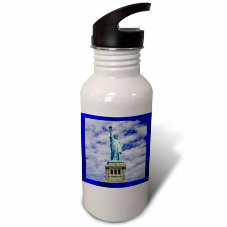 3dRose Statue of Liberty Sports Water Bottle 21oz
