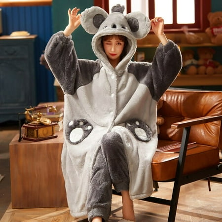 DanceeMangoo Women Sleepwear Plus Size XXL Winter Pyjamas Intensification Nighty Loose Version Medium Style Hooded Pajamas Plush Pajama set
DanceeMangoo Women Sleepwear Plus Size XXL Winter Pyjamas Intensification Nighty Loose Version Medium Style Hooded Pajamas Plush Pajama set
