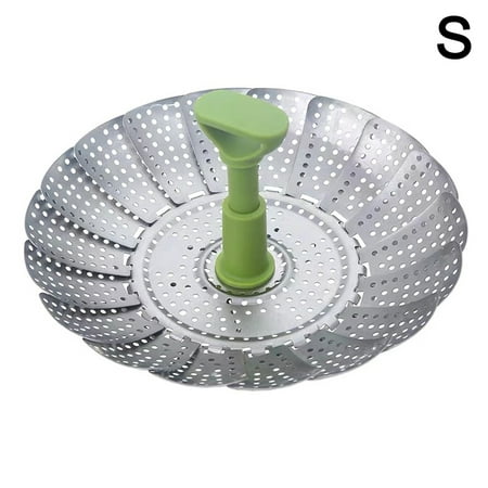 Alexsix Stainless Steel Lotus Food Vegetable Steamer Basket Filter Tray with Handle for Kitchen(S)
Alexsix Stainless Steel Lotus Food Vegetable Steamer Basket Filter Tray with Handle for Kitchen(S)