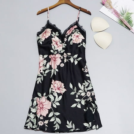 Sexy Lingerie Print Women Satin Silk Lace Robe Dress Babydoll Strap V-Neck Nightdress Nightgown Sleepwear
Sexy Lingerie Print Women Satin Silk Lace Robe Dress Babydoll Strap V-Neck Nightdress Nightgown Sleepwear