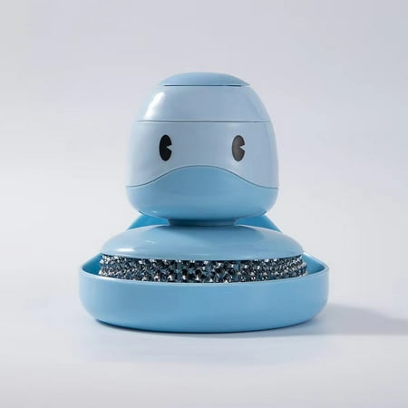 Cute Duck Dishwashing Brush Duck Pot Brush Decontamination Artifact Steel Ball Cleaning Brush Blue
Cute Duck Dishwashing Brush Duck Pot Brush Decontamination Artifact Steel Ball Cleaning Brush Blue