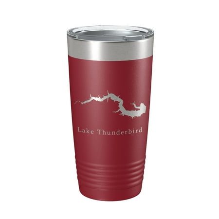 Lake Thunderbird Map Tumbler Travel Mug Insulated Laser Engraved Coffee Cup Illinois 20 oz Maroon
Lake Thunderbird Map Tumbler Travel Mug Insulated Laser Engraved Coffee Cup Illinois 20 oz Maroon