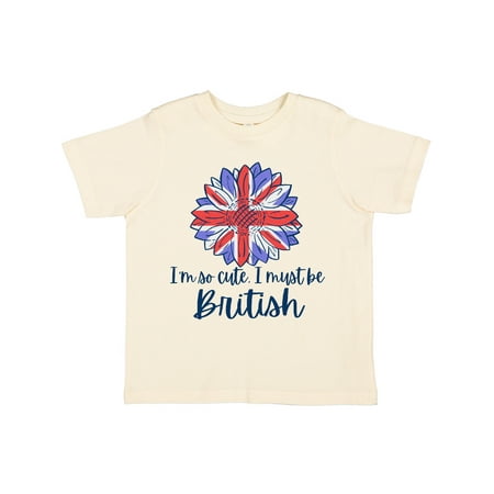 Inktastic I m So Cute I Must be British Sunflower Gift Toddler Boy or Toddler Girl T-Shirt
Inktastic I m So Cute I Must be British Sunflower Gift Toddler Boy or Toddler Girl T-Shirt
