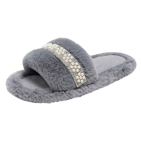 GEZHEN Women s Slippers Indoor Home Fashion Rhinestone Pearl Lightweight Warm Casual Cotton Slippers Tiles Winter Slippers
GEZHEN Women s Slippers Indoor Home Fashion Rhinestone Pearl Lightweight Warm Casual Cotton Slippers Tiles Winter Slippers