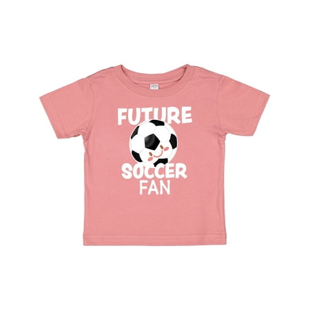 Inktastic Future Soccer Fan Gift Baby Boy or Baby Girl T-Shirt
