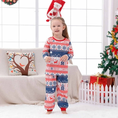 Tfalo Christmas Pajamas For Family Parent-Child Warm Christmas Set Printed Home Wear Pajamas Two-Piece Kid Set
Tfalo Christmas Pajamas For Family Parent-Child Warm Christmas Set Printed Home Wear Pajamas Two-Piece Kid Set
