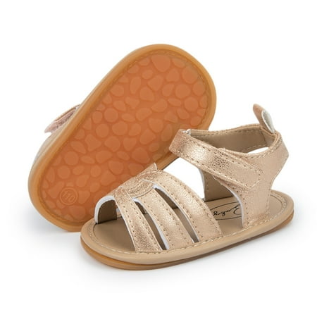 Baby Girls Sandals Hook And Loop Non Slip Outdoor Open Toe Beach Shoes Crib Shoes First Walker Shoes For Newborn Infant Spring And Summer
Baby Girls Sandals Hook And Loop Non Slip Outdoor Open Toe Beach Shoes Crib Shoes First Walker Shoes For Newborn Infant Spring And Summer