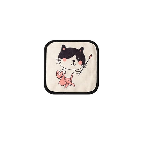 Gyedtr Spring Home Decor Cartoon Dining Table Mat Heat Pad Pot Holder Heat-Resistant Linen Fabric Cute Anti-Scalding Mat
Gyedtr Spring Home Decor Cartoon Dining Table Mat Heat Pad Pot Holder Heat-Resistant Linen Fabric Cute Anti-Scalding Mat