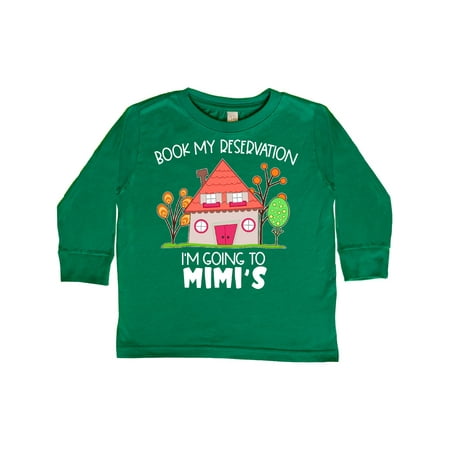 Inktastic Book my Reservation! I m Going To Mimi s- House Gift Toddler Boy or Toddler Girl Long Sleeve T-Shirt
Inktastic Book my Reservation! I m Going To Mimi s- House Gift Toddler Boy or Toddler Girl Long Sleeve T-Shirt