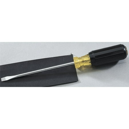 Ideal 35-164 Heavy-Duty Slotted Keystone Tip Screwdriver 1-4 Inch Dia