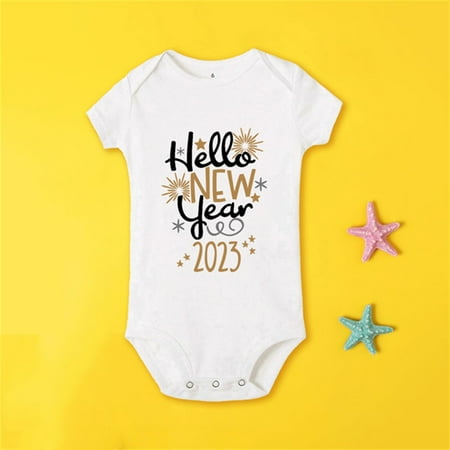 Aayomet My First New Year Clothes Baby Boy Girl New Year Outfits Red Letter Print Shorts Sleeves Pants Bodysuits White 3-6 Months
Aayomet My First New Year Clothes Baby Boy Girl New Year Outfits Red Letter Print Shorts Sleeves Pants Bodysuits White 3-6 Months