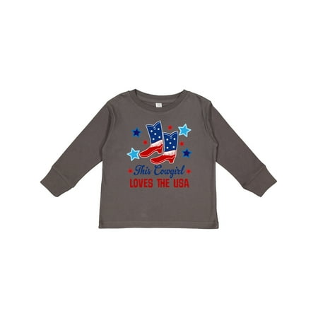 Inktastic Cowgirl Loves USA Patriotic Boots 4th of July Gift Toddler Toddler Girl Long Sleeve T-Shirt
Inktastic Cowgirl Loves USA Patriotic Boots 4th of July Gift Toddler Toddler Girl Long Sleeve T-Shirt