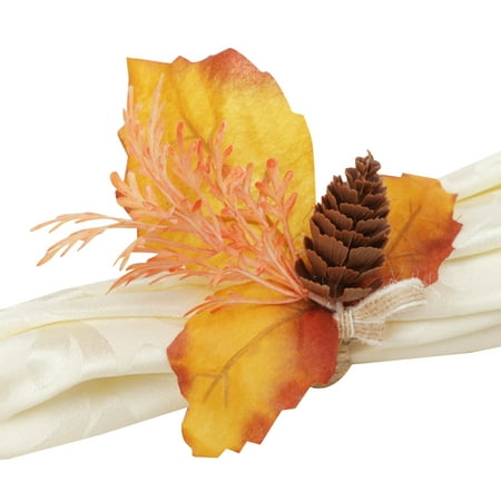 CHOMOEN Fall Pumpkin Napkin Ring Holder Thanksgiving Napkin Rings Dinning Table Setting
CHOMOEN Fall Pumpkin Napkin Ring Holder Thanksgiving Napkin Rings Dinning Table Setting