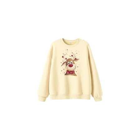 AIMAOMI Winter Christmas Printed Long Sleeved Plush Hooded Pullover Sweater For A Family Of Three Parents Kid Style H
AIMAOMI Winter Christmas Printed Long Sleeved Plush Hooded Pullover Sweater For A Family Of Three Parents Kid Style H