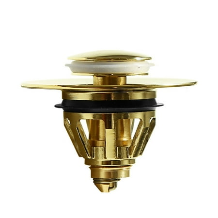 KUNyu Pop-up Drain Filter Good Sealing Capacity Waterproof Push-type Household Basin Replaceable Bounce Sink Drain Plug for Bathroom
KUNyu Pop-up Drain Filter Good Sealing Capacity Waterproof Push-type Household Basin Replaceable Bounce Sink Drain Plug for Bathroom
