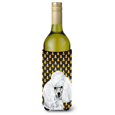 Carolines Treasures SC9653LITERK White Toy Poodle Candy Corn Halloween Wine Bottle Hugger Wine Bottle multicolor
Carolines Treasures SC9653LITERK White Toy Poodle Candy Corn Halloween Wine Bottle Hugger Wine Bottle multicolor