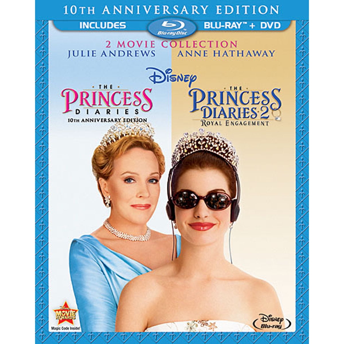 The Princess Diaries Collection Th Anniversary Edition Blu Ray DVD Walmart