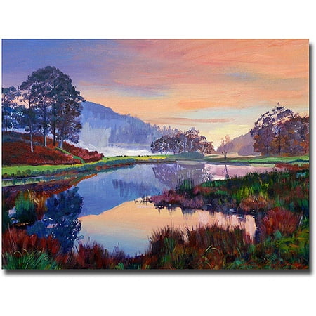 Trademark Art "Baroque Dawn" Canvas Wall Art by David Lloyd Glover